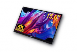 Verbatim PM-15-4K Hordozható érintőképernyős monitor 15,6", 4K Ultra HD, Metal Housing