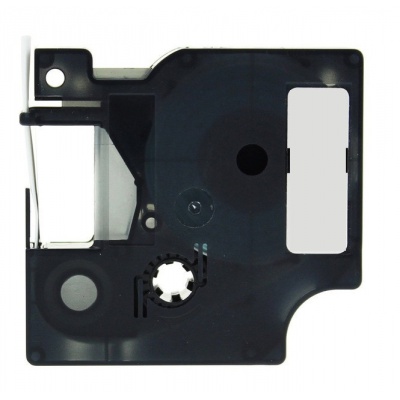 Kompatibilní szalag s Dymo 622289, 12mm x 5, 5m fekete nyomtatás / átlátszó alapon, polyester