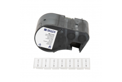 Brady M5-17-351 / 170856, 25.40 mm, Vinyl, fekete nyomtatás / fehér alapon