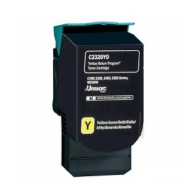 Lexmark C240X40 sárga (yellow) eredeti toner