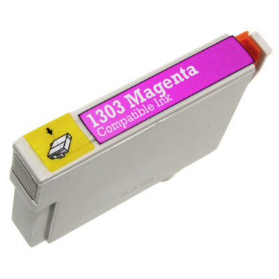 Epson T1303 bíborvörös (magenta) kompatibilis tintapatron