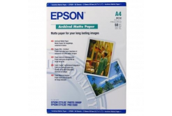 Epson Archival Matte Paper C13S041342, 21x29,7cm, A4, 50db, tintasugaras, fehér, fotópapír
