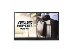 ASUS ZenScreen MB166C 90LM07D3-B01170 Monitor, 15,6", IPS, FHD, 60Hz, 5ms, fekete, 3R