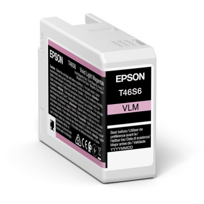 Epson T46S6 C13T46S60N világos bíborvörös (vivid light magenta) eredeti tintapatron