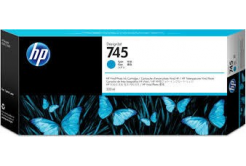 HP 745 F9K03A cián (cyan) eredeti tintapatron