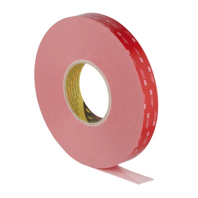 3M VHB LSE-060WF Erős kétoldalas ragasztószalag LSE műanyagokhoz, 0,6 mm, 12 mm x 3 m
