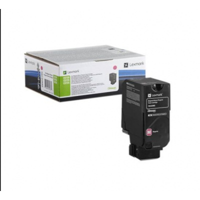 Lexmark 74C20M0 bíborvörös (magenta) eredeti toner