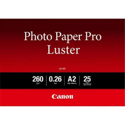 Canon Photo Paper Luster LU-101 6211B026, 16.54x23.39", A2, 25db, fényes, fehér, fotópapír