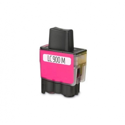Brother LC-900M bíborvörös (magenta) kompatibilis tintapatron