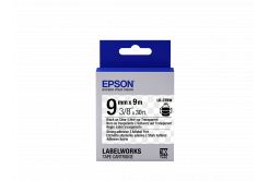 Epson LabelWorks LK-3TBW C53S653006 9mm x 9m, fekete nyomtatás / átlátszó alapon, erős ragasztó, eredeti szalag