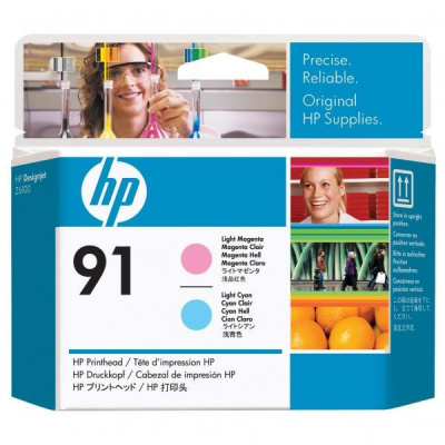 HP C9462A, HP 91, light cyan/light magenta, HP DesignJet Z6100