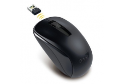 Genius Egér NX-7005 31030017400, 1200DPI, 2.4 [GHz], optikai, 3 gomb, vezetéknélküli USB, fekete, AA