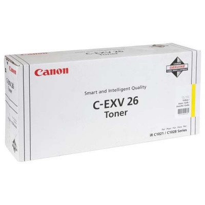 Canon C-EXV26 sárga (yellow) eredeti toner