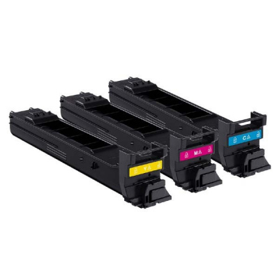 Konica Minolta A0DKJ52 multipack (cyan, magenta, yellow) eredeti toner