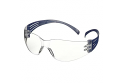 3M SecureFit 100 Ochranné brýle, modrá obruba, AS, čirý zorník, (SF101AF-BLU-EU)