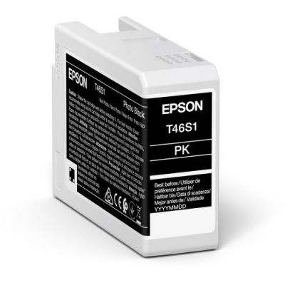 Epson T46S1 C13T46S100 fotó fekete (photo black) eredeti tintapatron
