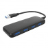 USB (3.0) hub 4-port, DHC-CT110, fekete, Hewlett-Packard