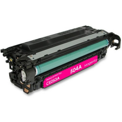 Utángyártott toner a HP 504A CE253A bíborvörös (magenta) 