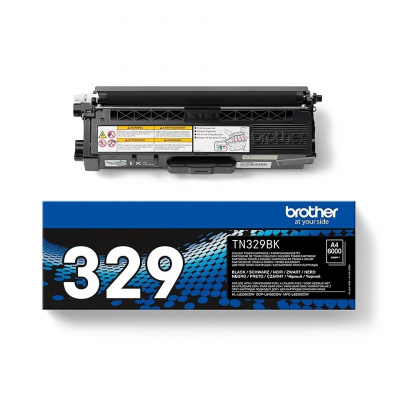 Brother TN-329BK fekete (black) eredeti toner