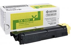 Kyocera Mita TK-580Y sárga (yellow) eredeti toner