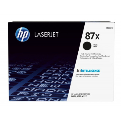 HP 87X CF287X fekete (black) eredeti toner