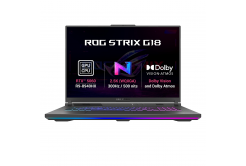 ASUS ROG Strix G18/G814PM-TT091Z/R9-8940HX/18"/2560x1600/32GB/1TB/RTX 5060/operációs rendszer nélkül/Szürke/2R