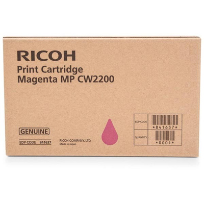 Ricoh 841637 bíborvörös (magenta) eredeti tintapatron