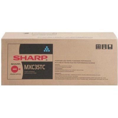 Sharp MX-C35TC cián (cyan) eredeti toner