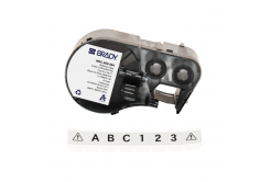 Brady M4C-500-584 / 170809, 12.70 mm x 6.10 m, műanyag, fekete nyomtatás / fehér alapon