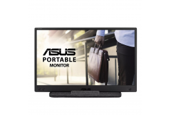 ASUS ZenScreen MB166B 90LM07D3-B02170 Monitor, 15,6", IPS, FHD, 60Hz, 25ms, fekete, 3R