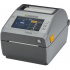 Zebra ZD621d ZD6A142-D4EL02EZ DT, 8 dots/mm (203 dpi), címkenyomtató, RTC, USB, USB Host, RS232, BT, Ethernet, Wi-Fi, vágó egység, grey (Utód GC420t)