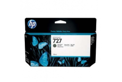 HP 727 B3P22A matt fekete (matte black) eredeti tintapatron