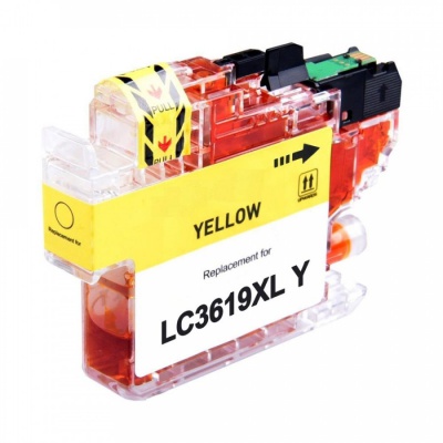 Brother LC-3619XL sárga (yellow) kompatibilis tintapatron
